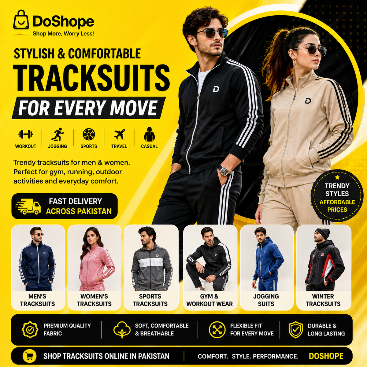Men & Women Tracksuits