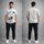 Men Printed Graphic Track Suit Grey Black Cotton Summer Sale