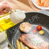450mL 2-in-1 Glass Oil Sprayer Bottle with Pour Spout & Handle – Refillable Cooking Oil Dispenser