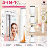 Rechargeable Women's Eyebrows & Facial Hair Trimmer