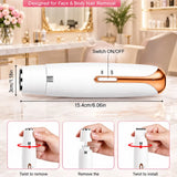 Rechargeable Women's Eyebrows & Facial Hair Trimmer
