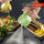 450mL 2-in-1 Glass Oil Sprayer Bottle with Pour Spout & Handle – Refillable Cooking Oil Dispenser