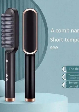 Fast Drying Hair Straightener Brush ABS Plastic