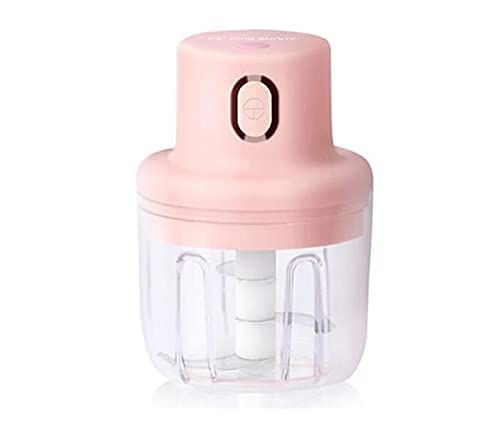 250ML USB Rechargeable Mini Electric Grinder & Food Chopper – Portable Garlic, Onion, Vegetable & Nut Chopper
