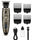 Kemei KM-3298 Professional Hair Clipper – 1200mAh Rechargeable Trimmer with LCD Display, Stainless Steel Blade & Engraved Metal Body