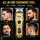 KEMEI KM- 595Professional Hair & Beard Trimmer – USB Rechargeable Cordless Grooming Machine with Digital Display