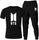 2 Pcs Men's Cotton Printed Track Suit