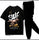 2 Pcs Men's Cotton Printed Track Suit