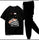 2 Pcs Men's Jersey Printed Track Suit