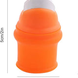 Orange Silicone Thumb Cutter – Finger Knife for Vegetable Harvesting, Fruit Picking & Gardening