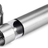 Stainless Steel One-Hand Salt & Pepper Grinder – Masala Hammer Spice Grinder for Black Pepper, Salt & Seasonings