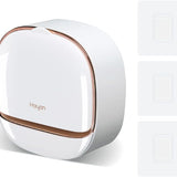 Wall Mounted Soap Box with Lid & Drain Tray – Self-Draining Soap Holder for Bathroom & Kitchen