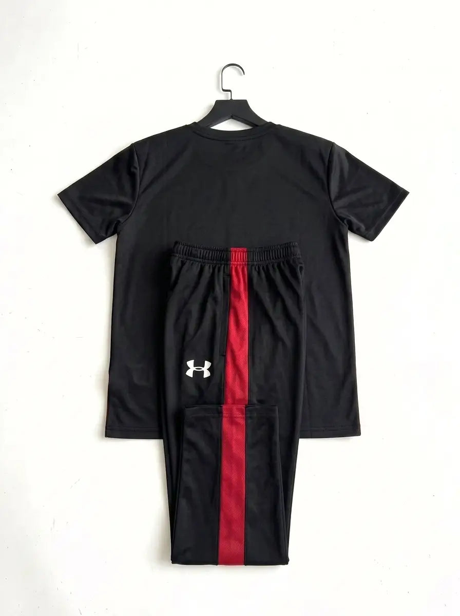 2 Pcs Men's Polyester Printed Track Suit