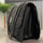 Luxury Women’s Shoulder Bag in Charcoal Black Faux Leather for Casual, Work, and Formal Use