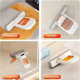 Squeeze Mini Mop – Portable Handheld Self-Wringing Sponge Mop for Kitchen, Bathroom, Windows & Tables