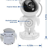 Astronaut Star Projector Galaxy Night Light – LED Nebula Projector for Bedroom, Kids Room & Home Decor