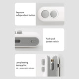 Rechargeable Mini Pocket Bag Sealer – USB Rechargeable Portable Heat Sealing Machine for Snack & Food Storage Bags (With Box Packing)
