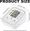 Digital Blood Pressure Monitor – Fully Automatic Upper Arm BP Machine with Heart Rate Monitor & Large LCD Display