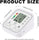Digital Blood Pressure Monitor – Fully Automatic Upper Arm BP Machine with Heart Rate Monitor & Large LCD Display