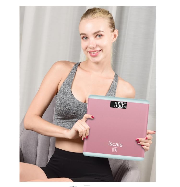 iScale Smart Body Fat BMI Composition Analyzer Weight Scale – Digital Bluetooth Body Composition Scale (180kg Capacity)
