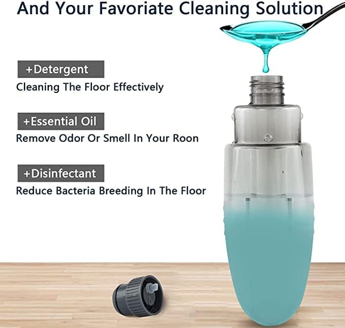 Water Spray Mop – Refillable Spray Floor Mop with Microfiber Pad for Wet & Dry Cleaning