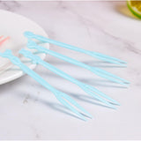 Pack of 20 Fruit Forks – Reusable Mini Dessert & Fruit Picks with Storage Box