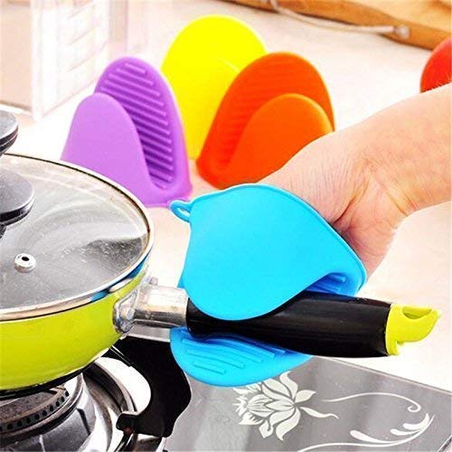 Silicone Pot Holder – Heat Resistant Non-Slip Hot Pot & Pan Grip for Kitchen Cooking & Baking