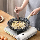 Stainless Steel Frying Basket – Multipurpose Deep Fry Basket with Handle for French Fries, Chicken, Fish & Snacks