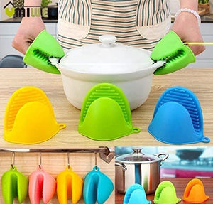 Silicone Pot Holder – Heat Resistant Non-Slip Hot Pot & Pan Grip for Kitchen Cooking & Baking