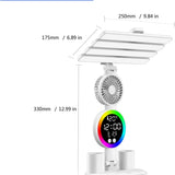 5-in-1 Multifunctional Study Lamp – LED Desk Lamp with Pen Holder, Phone Stand & USB Rechargeable Reading Light