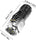 Mini Portable Outdoor LED Flashlight – High Lumens Three-Eyed USB Rechargeable Torch for Camping, Hiking & Emergency