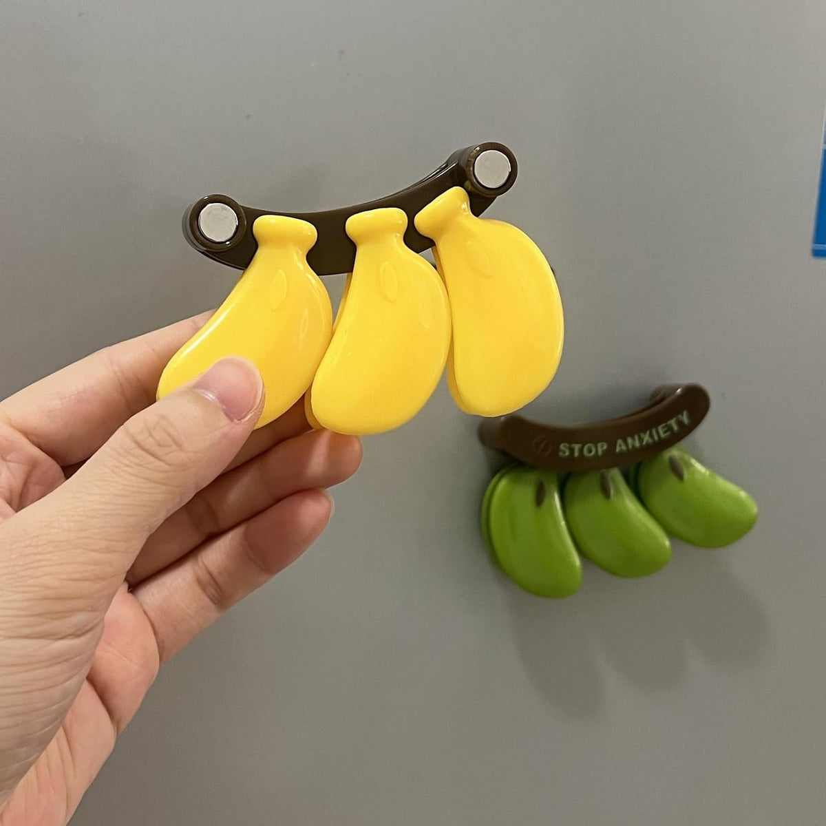 Banana Fridge Magnetic Sealing Clip – Reusable Food Bag Sealer with Refrigerator Magnet
