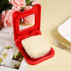 Square Sandwich Cutter – DIY Bread Sandwich Cutter & Sealer for Kids Lunch Box, Toast & Snacks