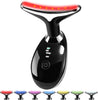 Digital Face & Neck Massager – 7 Color LED Light Therapy Skin Care Device for Facial Lifting & Neck Care