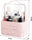 Acrylic Double-Sided Cosmetic Organizer – Transparent Makeup Storage Box for Lipstick, Skincare & Beauty Essentials