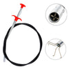 Sink Wire Drain Catcher – Stainless Steel Kitchen Sink Strainer for Hair & Food Waste Filter