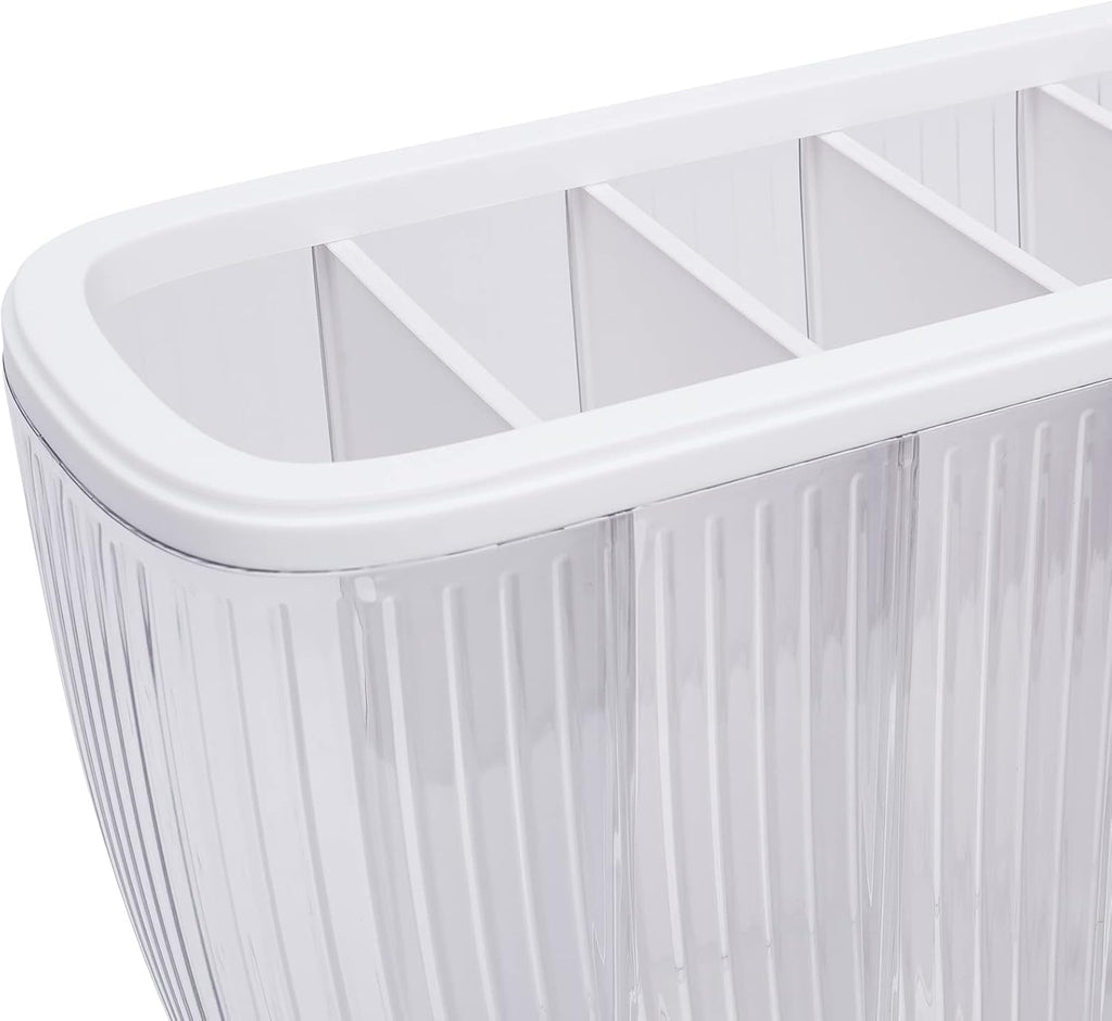 6 Portion 10KG Cereal Dispenser – Large Capacity Dry Food Storage Container with Portion Control