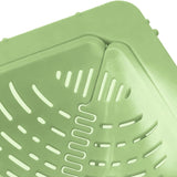 Magnetic Corner Sink Drain Basket – Kitchen Sink Strainer Basket for Food Scraps, Sponge & Sink Organization