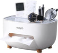 Ecoco Tissue Box – Stylish Desktop Tissue Holder & Organizer for Bathroom, Bedroom, Kitchen & Office