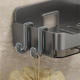 Wall Mounted Soap Dish – Self-Adhesive Soap Holder with Drain Tray for Bathroom & Kitchen