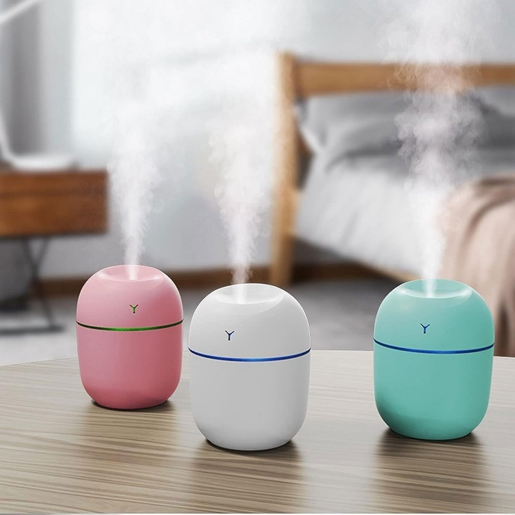 3-in-1 Egg Humidifier – Portable USB Air Humidifier & Cool Mist Aroma Diffuser with Night Light