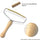 Wooden Lint Remover – Reusable Fabric Shaver for Clothes, Sweaters, Blankets, Sofas & Pet Hair Removal