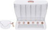 6 Portion 10KG Cereal Dispenser – Large Capacity Dry Food Storage Container with Portion Control