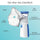 Portable Mesh Nebulizer for Kids & Adults – Rechargeable Silent Handheld Nebulizer Machine for Home & Travel