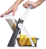 Adjustable Mandoline Slicer – Multi-Function Vegetable & Fruit Cutter with Adjustable Thickness, Julienne & Slicing Blades