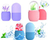 Silicone Face Ice Roller – Reusable Facial Ice Massage Roller for Skin Care, Puffiness & Cooling Therapy