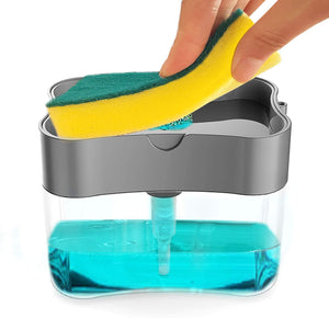 Soap Pump Dispenser – Refillable Liquid Soap Dispenser for Bathroom, Kitchen & Wash Basin