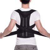 Back Posture Corrector Belt with Metal Support Rods – Adjustable Back & Shoulder Support Brace for Men & Women