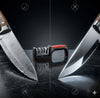 Professional Knife Sharpener – 3 Stage Tungsten Steel, Diamond & Ceramic Kitchen Knife Sharpening Tool
