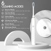 Ultrasonic Sonic Electric Toothbrush – USB Rechargeable Waterproof Electric Toothbrush for Deep Oral Care & Teeth Cleaning